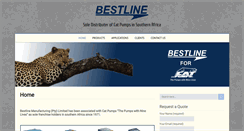 Desktop Screenshot of bestline.co.za