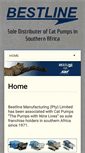 Mobile Screenshot of bestline.co.za
